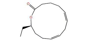 (Z,Z,)-5,8-(12R)-Tetradecadien-12-olide
